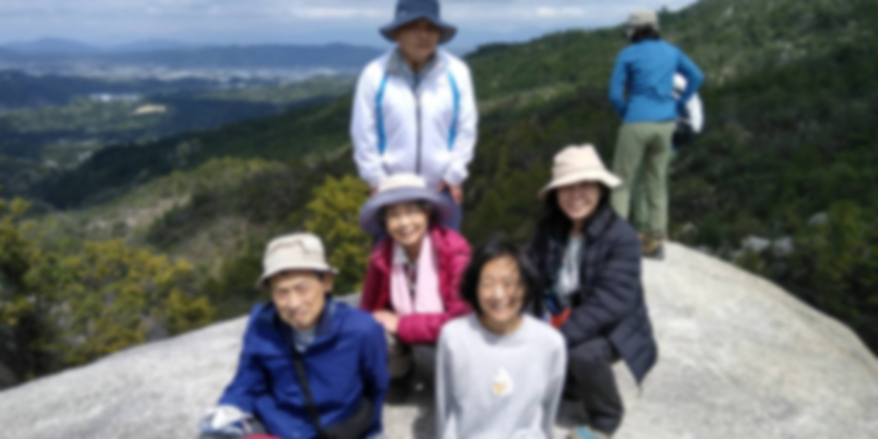 天狗岩でのショット