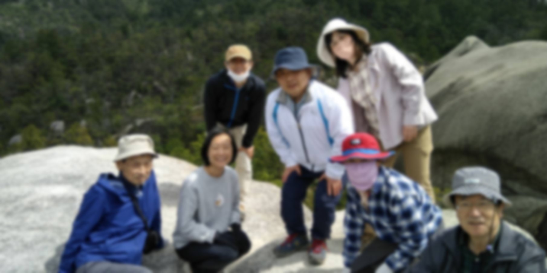 天狗岩でのショット