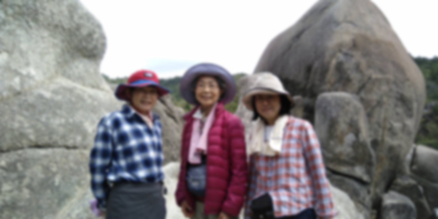 天狗岩でのショット